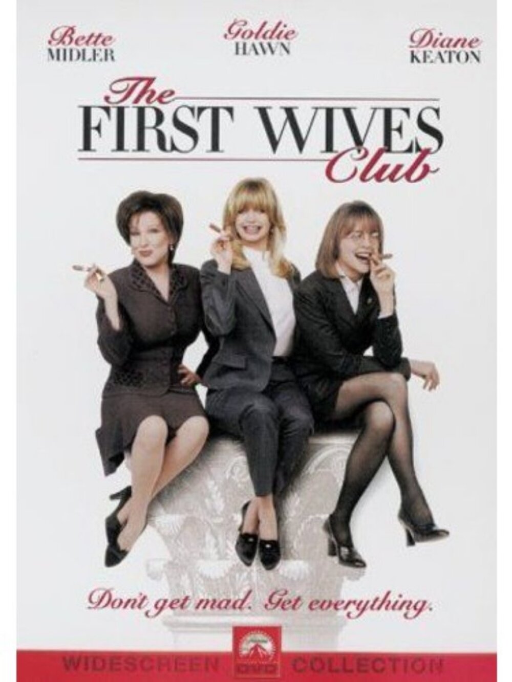 The First Wives Club 1996 PG Bette Midler Goldie Hawn Diane Keaton Paramount DVD